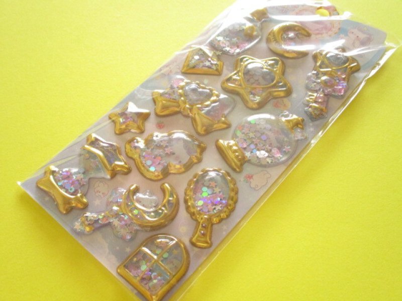 Photo1: Kawaii Cute Kira Shaka Jewelry Stickers Sheet Q-Lia *Me Time Homies (01206) (1)