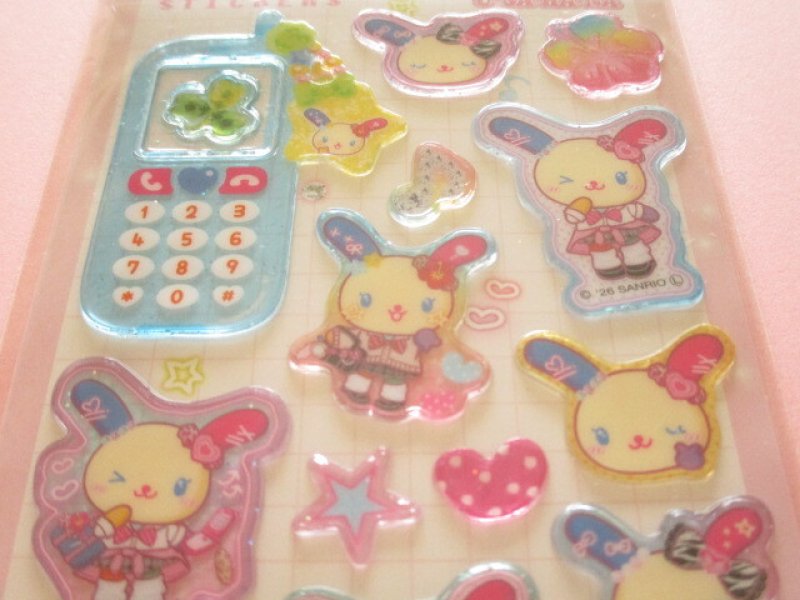 Photo1: Kawaii Cute 平成はっぴーフォン Stickers Sheet U*SA*HA*NA Crux *コギャル (139021)