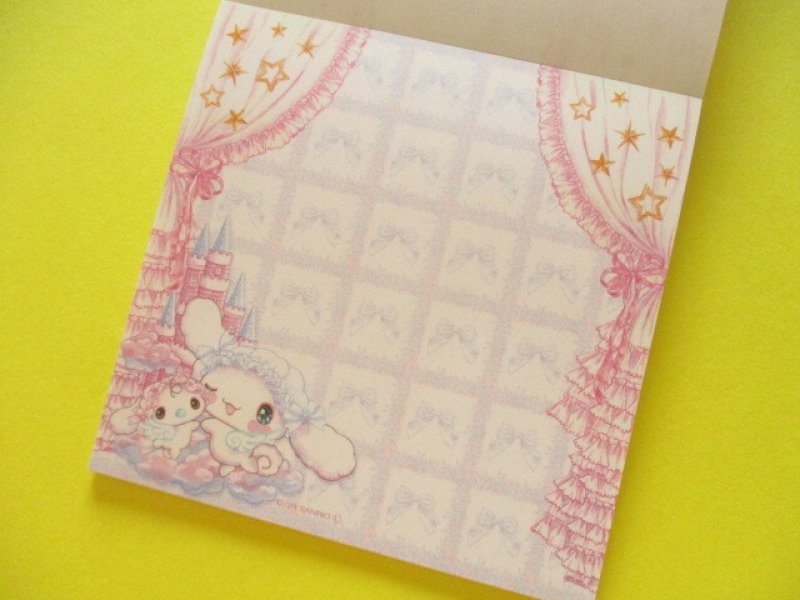 Photo2: Kawaii Cute Medium Memo Pad Sanrio Characters × 飴ノ森ふみか Amenomori Fumika Clothes Pin *Cinnamoroll (MM-84005)