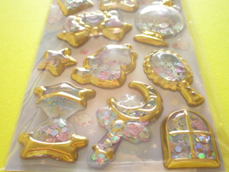 Photo2: Kawaii Cute Kira Shaka Jewelry Stickers Sheet Q-Lia *Me Time Homies (01206)