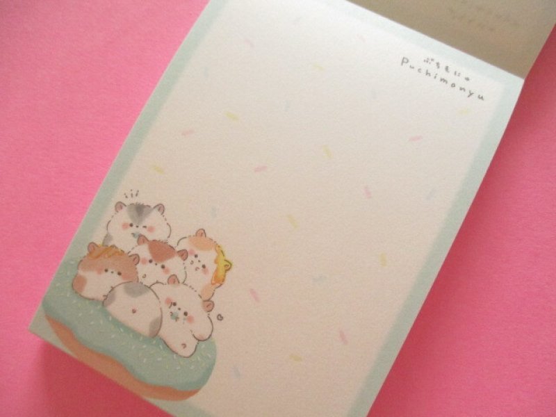 Photo1: Kawaii Cute Mini Memo Pad はむコレ Crux *ぷちもにゅ (139311)