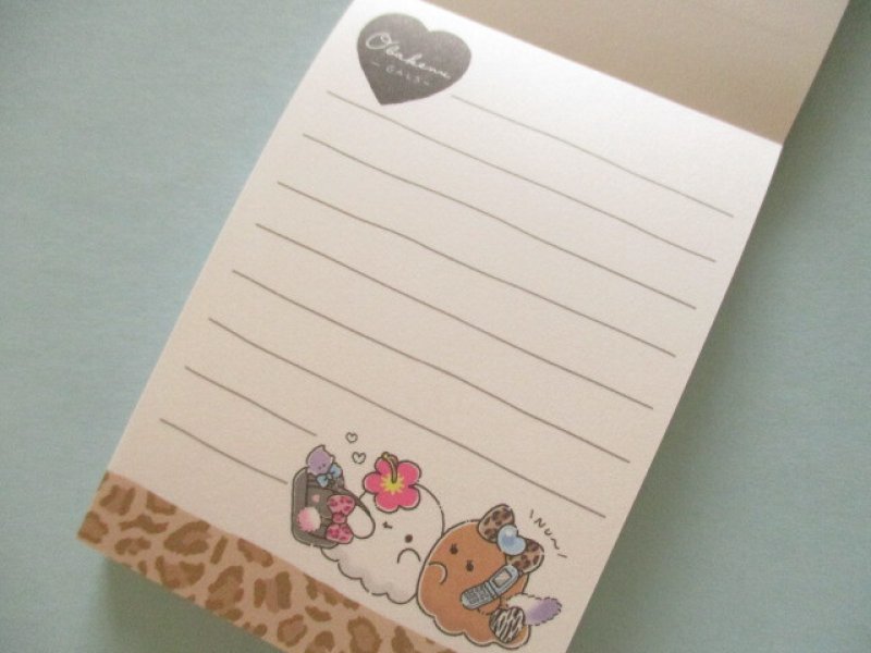 Photo1: Kawaii Cute Mini Memo Pad Obakenu Crux *日焼けギャル (139835)