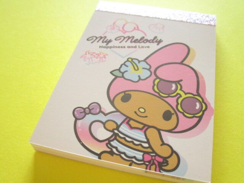 Photo1: Kawaii Cute Mini Memo Pad My Melody Sanrio *Tropical (139708） (1)