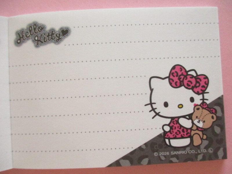 Photo2: Kawaii Cute Mini Memo Pad Gal Art Sanrio *Hello Kitty (307931)