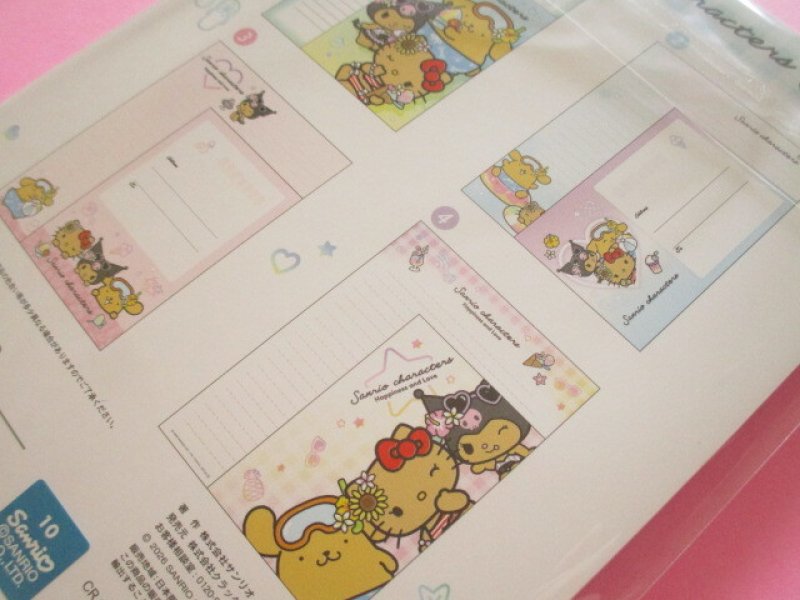 Photo3: Kawaii Cute My Select Letter Set Sanrio Characters Sanrio *Blue Gradient (139711)