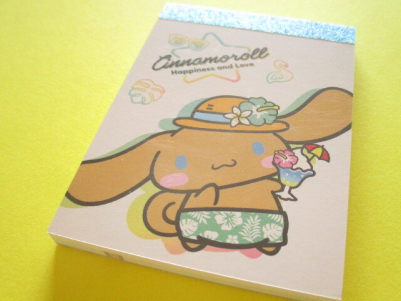 Photo1: Kawaii Cute Mini Memo Pad Cinnamoroll Sanrio *Tropical (139707） (1)