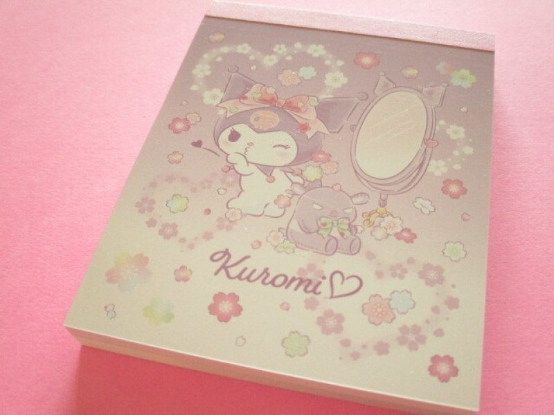 Photo1: Kawaii Cute Mini  Memo Pad Sanrio *Kuromi (Sakura Magic 417741) (1)