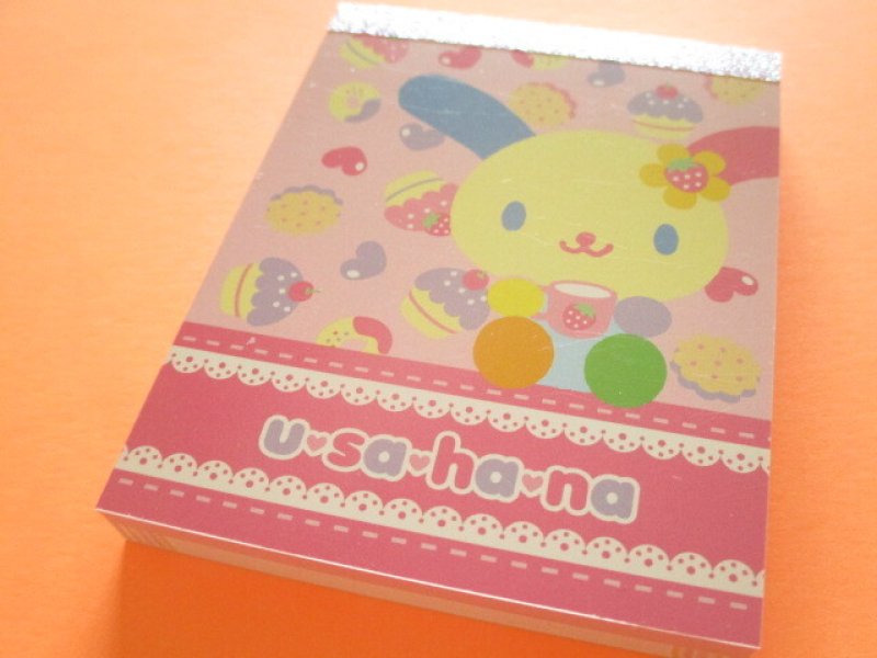 Photo1: Kawaii Cute Mini  Memo Pad Sanrio *U*SA*HA*NA (417406) (1)