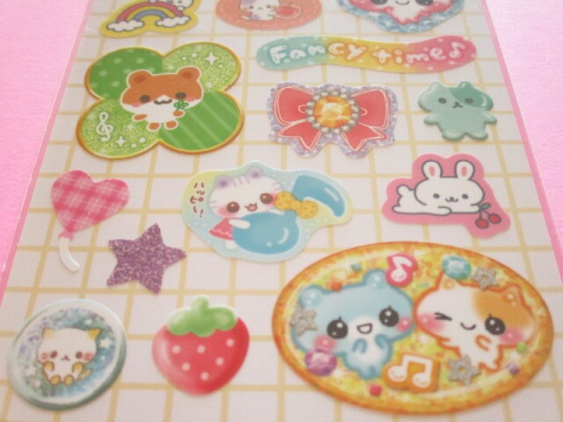 Photo2: Kawaii Cute Choice Stickers Sheet Gaia *平成シール帳 (468272)