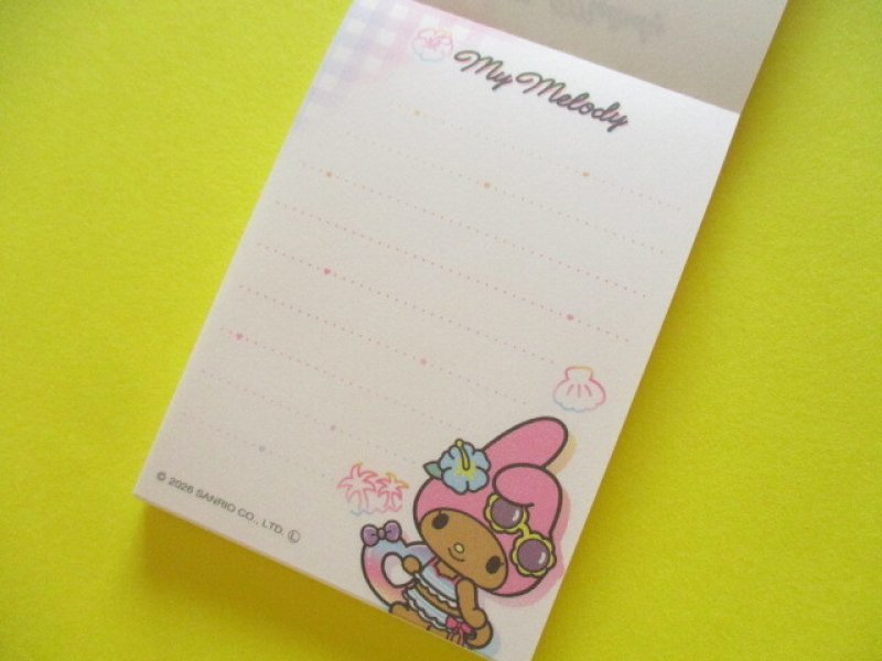 Photo1: Kawaii Cute Mini Memo Pad My Melody Sanrio *Tropical (139708)