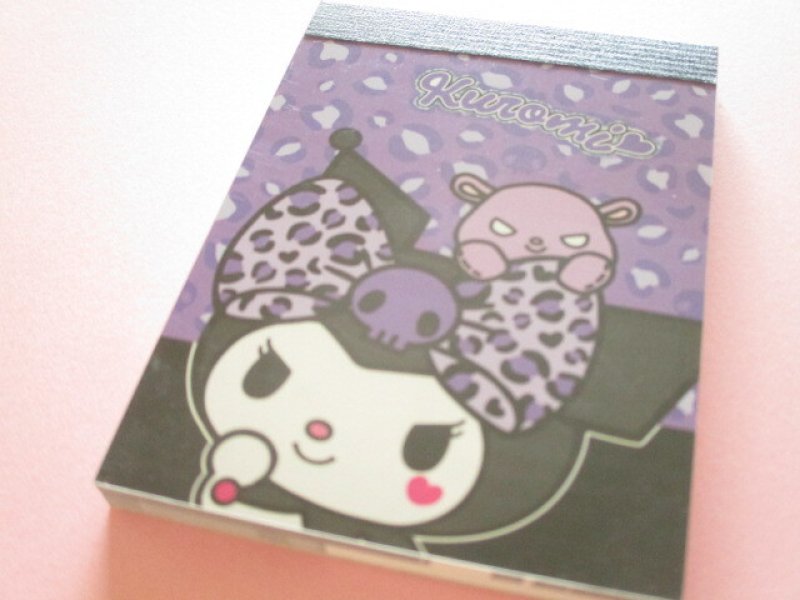 Photo1: Kawaii Cute Mini Memo Pad Gal Art Sanrio *Kuromi (307932） (1)