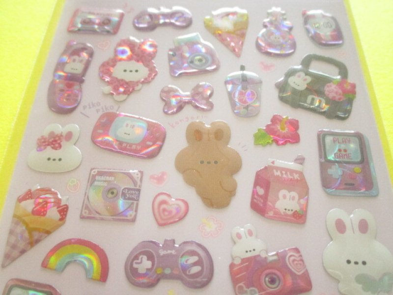 Photo1: Kawaii Cute Collectholic Stickers Sheet Q-LiA *Purple (01168)