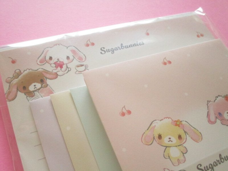 Photo1: Kawaii Cute My Select Letter Set Sugarbunnies Sanrio *Cherry Pink (139254)