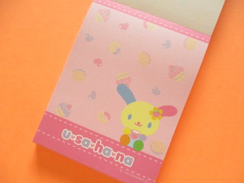 Photo1: Kawaii Cute Mini Memo Pad Sanrio *U*SA*HA*NA (417406)