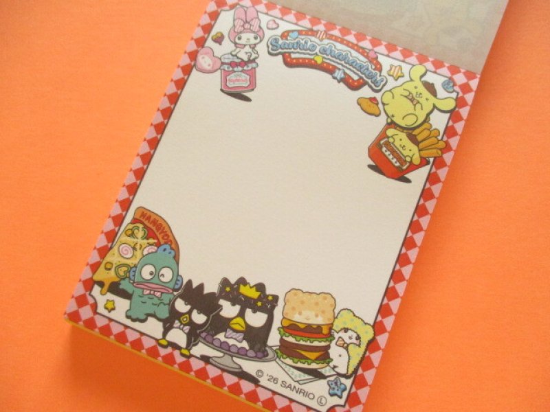 Photo1: Kawaii Cute Mini Memo Pad Sanrio *Sanrio Characters (American Diner 417420)
