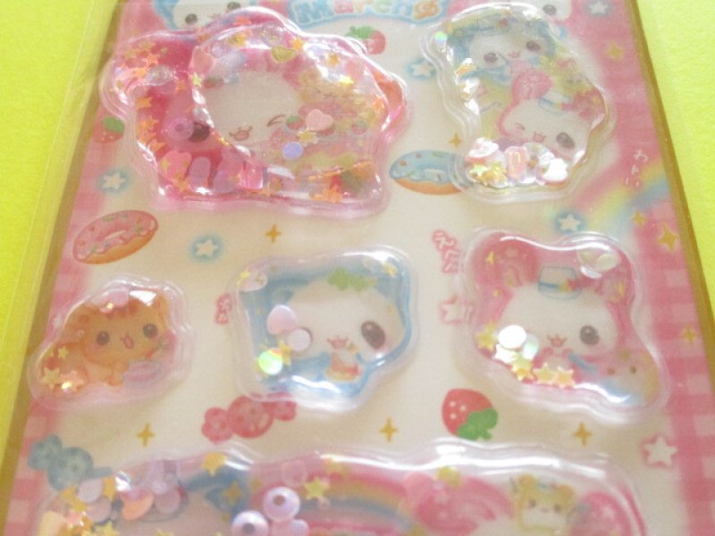 Photo1: Kawaii Cute Water in Stickers Sheet KAMIO JAPAN *Happy March (224314)