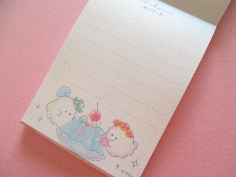 Photo1: Kawaii Cute Mini Memo Pad Obakenu Crux *Jelly (140835)