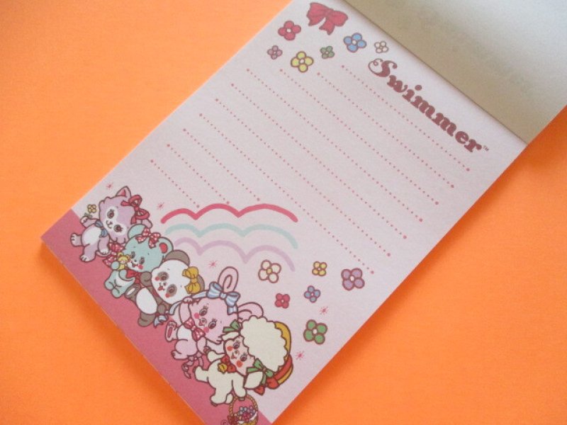 Photo2: Kawaii Cute Large Memo Pad *SWIMMER (SE-SW33143)