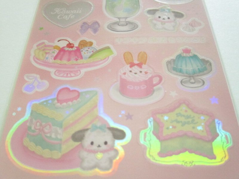 Photo2: Kawaii Cute Toppng Lab Stickers Sheet Gaia *かわいいかふぇ (466893-1)
