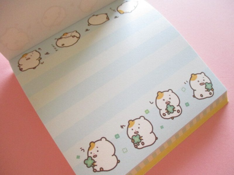 Photo1: Kawaii Cute Square Memo Pad Mainichihamuchima San-x *本当はずっとそばにいた。 (MH32601)
