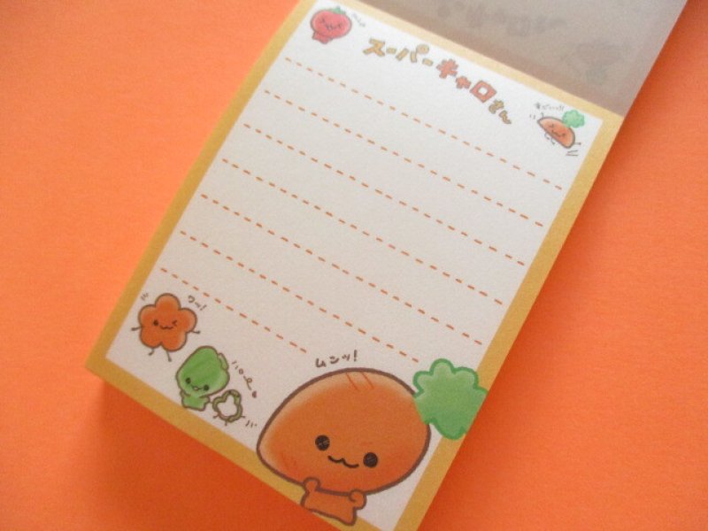 Photo1: Kawaii Cute Mini Memo Pad 平成メモリー Crux *スーパーキャロちゃん (140519)