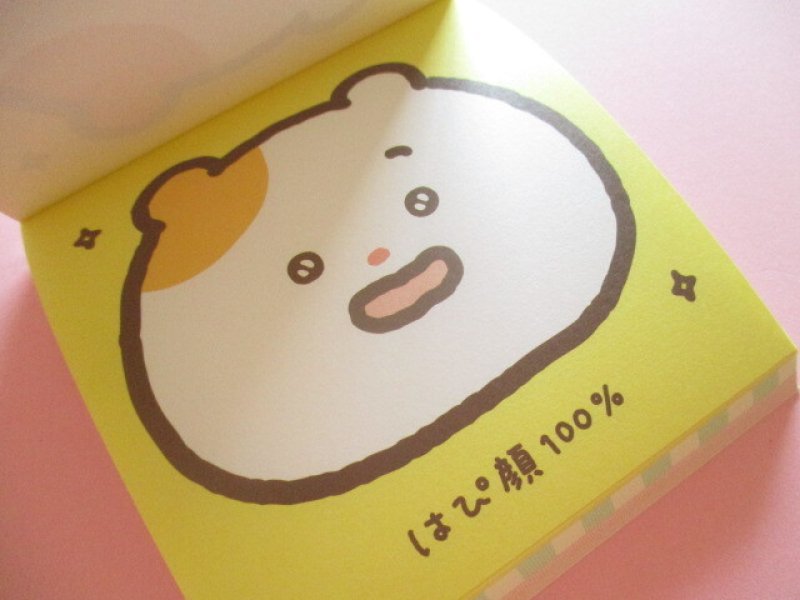 Photo1: Kawaii Cute Square Memo Pad Mainichihamuchima San-x *本当はずっとそばにいた。 (MH32602)