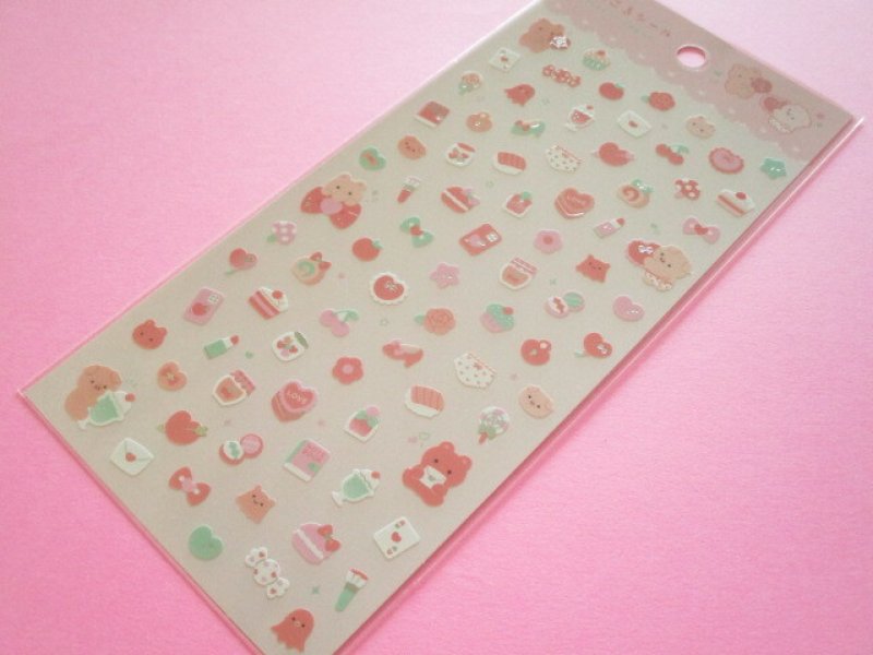 Photo1: Kawaii Cute ぷちころ Stickers Sheet Gaia *Red (468212) (1)