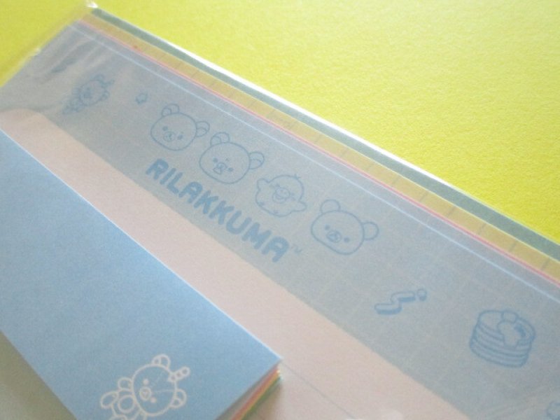 Photo1: Kawaii Cute Regular Letter Set Rilakkuma San-x *Rilakkuma Lab (LH85901)