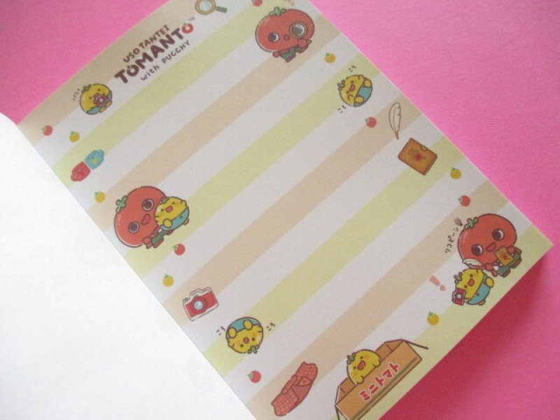 Photo1: Kawaii Cute Large Memo Pad うそ探偵 Tomanto San-x *トマントとプッチー (MH32501)