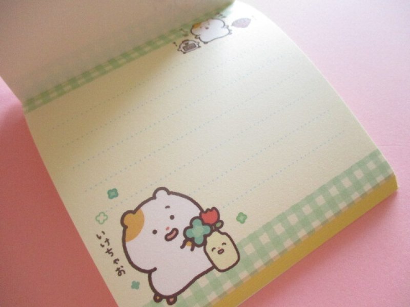 Photo2: Kawaii Cute Square Memo Pad Mainichihamuchima San-x *本当はずっとそばにいた。 (MH32601)