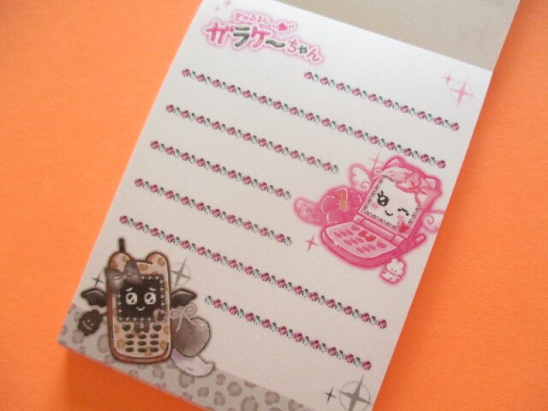 Photo1: Kawaii Cute Mini Memo Pad 平成メモリー Crux *ぎゃるるんガラケーちゃん (140520)