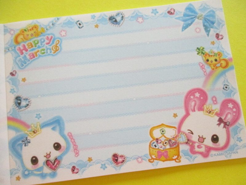 Photo2: Kawaii Cute Large Memo Pad Kamio Japan *Happy March (232822)