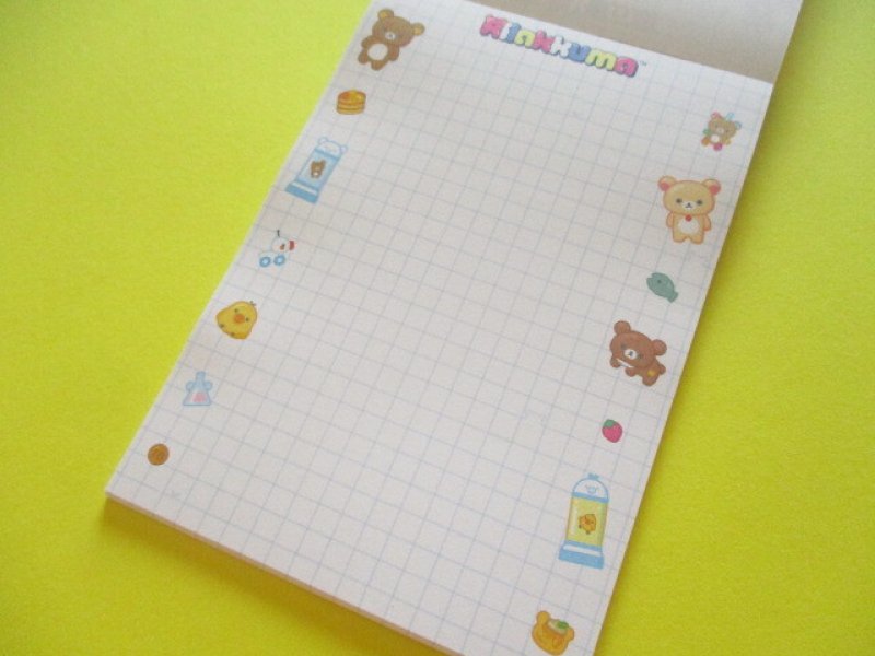 Photo2: Kawaii Cute Large Memo Pad Rilakkuma San-x *Rilakkuma Lab (MH32302)