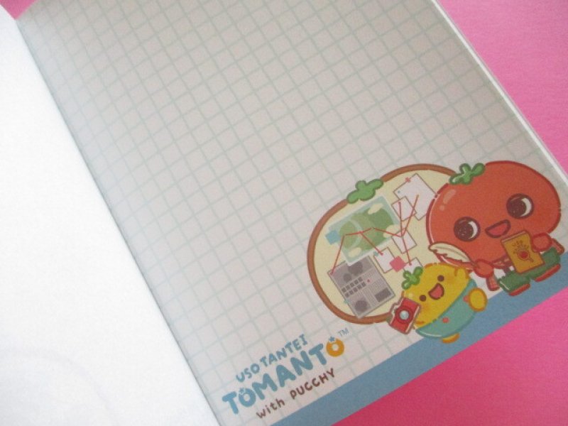 Photo2: Kawaii Cute Large Memo Pad うそ探偵 Tomanto San-x *トマントとプッチー (MH32502)