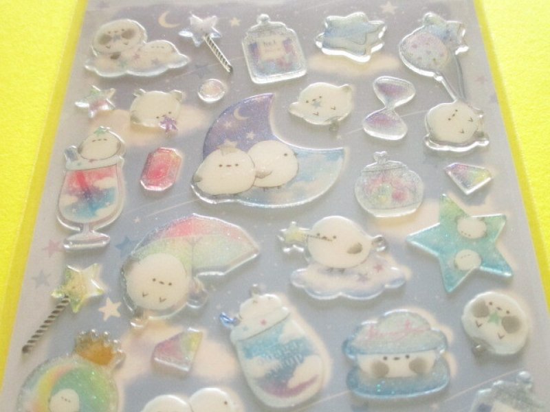Photo1: Kawaii Cute Favorite Choose Candy Stickers Sheet Q-Lia *Enaga Syrup (91229)