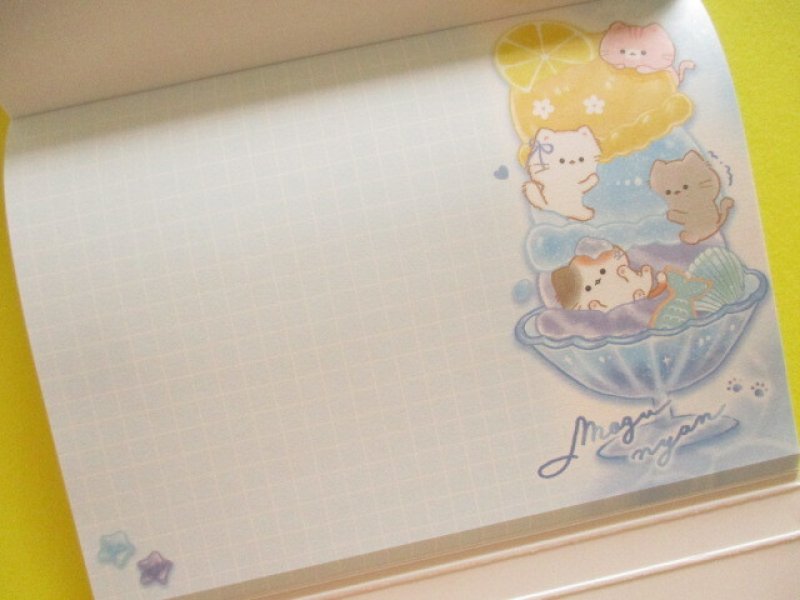 Photo3: Kawaii Cute Large Memo Pad Mogu♡nyan Kamio Japan *Ice cream shop (232607)