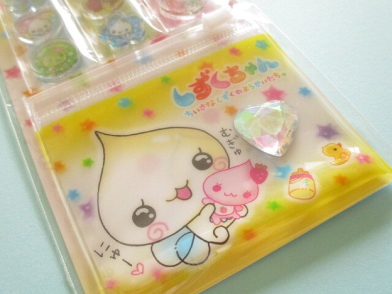 Photo2: Kawaii Cute Ohajiki Disc Stickers Sheet Q-LiA * みるみるちゃん  (04383）