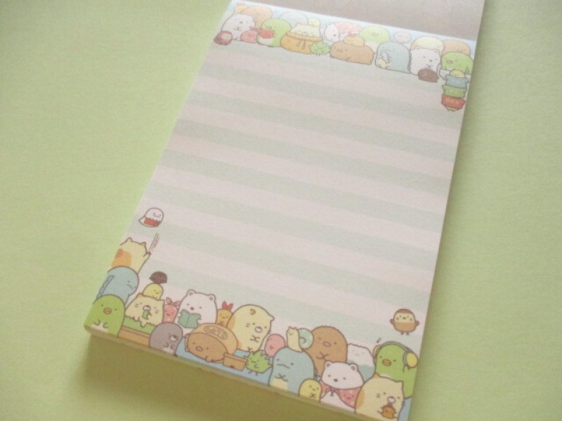 Photo1: Kawaii Cute Large Memo Pad Standard Sumikkogurashi San-x *Sumikkogurashi (MH33701)