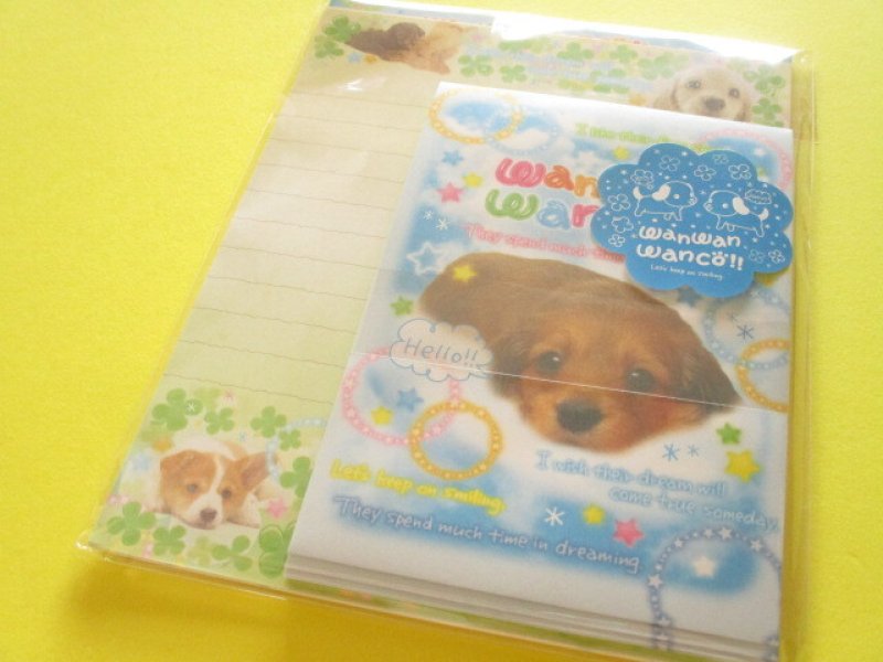 Photo1: Kawaii Cute Regular Letter Set San-x *Wan Wan Wanco !! (LH86401) (1)