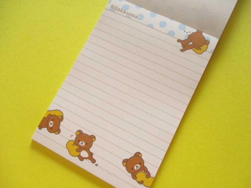 Photo3: Kawaii Cute Large Memo Pad Standard Rilakkuma San-x *Rilakkuma (MH33601)