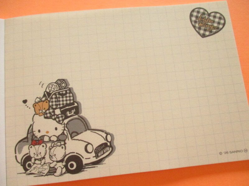 Photo3: Kawaii Cute Medium Memo Pad Hello Kitty Sanrio *Black (S2854465)
