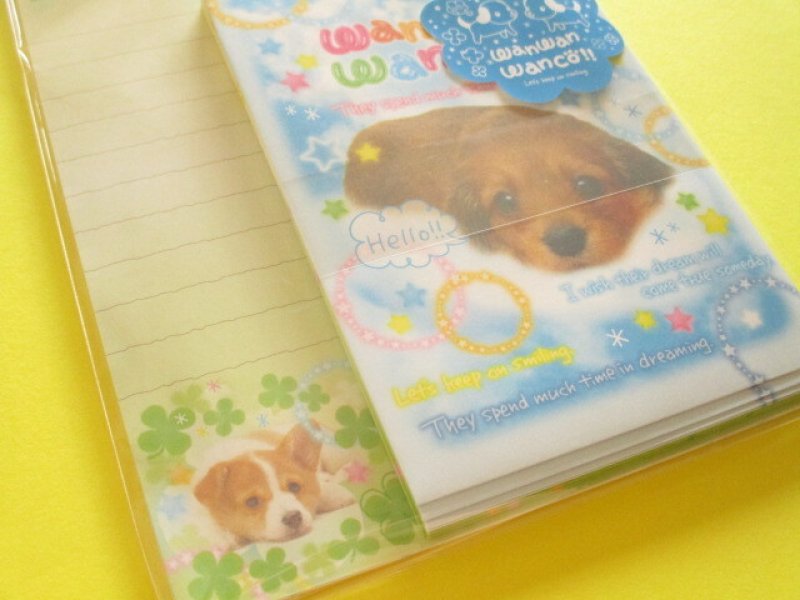 Photo2: Kawaii Cute Regular Letter Set San-x *Wan Wan Wanco !! (LH86401)