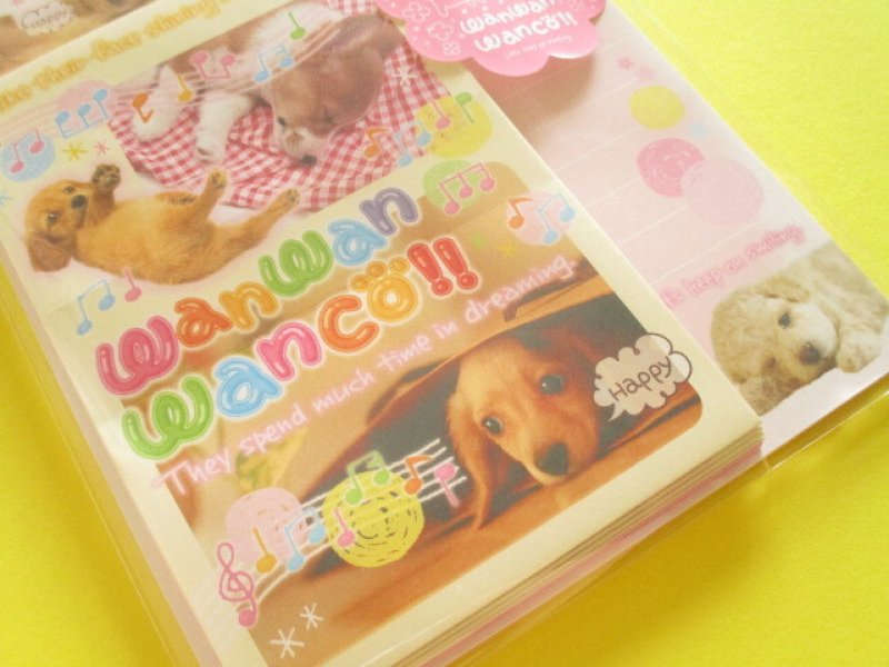 Photo2: Kawaii Cute Regular Letter Set San-x *Wan Wan Wanco !! (LH86501)