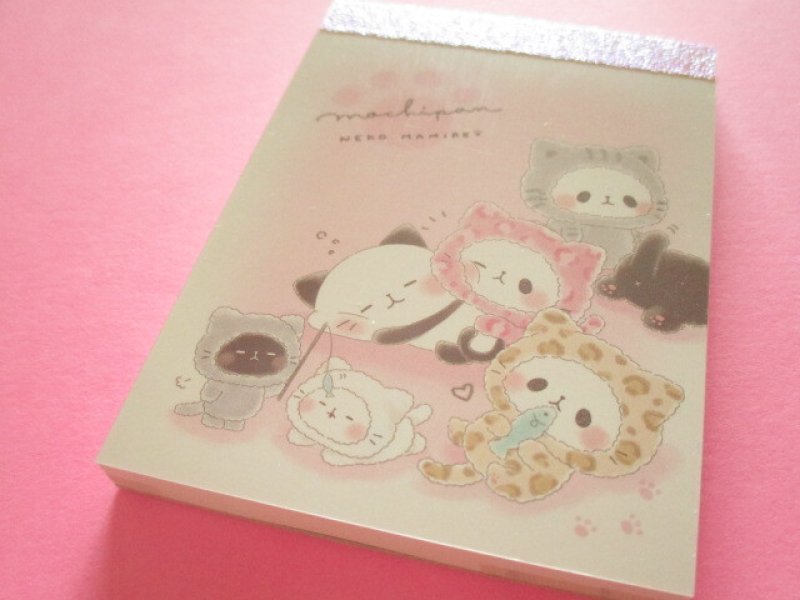 Photo1: Kawaii Cute Mini Memo Pad Mochi Mochi Panda Kamio Japan *neko mamire (232147) (1)