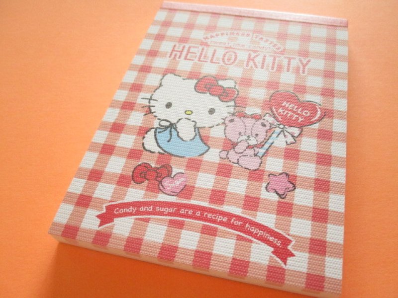 Photo1: Kawaii Cute Medium Memo Pad Hello Kitty Sanrio *Red (S2854457) (1)