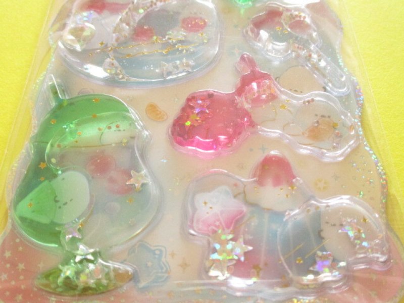 Photo2: Kawaii Cute Kirarin Water in Stickers Sheet Q-LiA *もちえなが (01310)