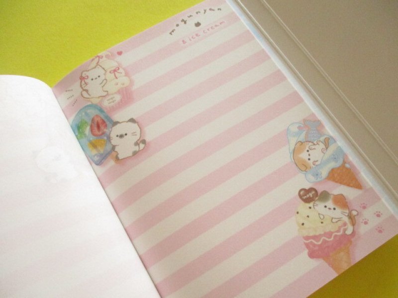 Photo2: Kawaii Cute Large Memo Pad Mogu♡nyan Kamio Japan *Ice cream shop (232607)