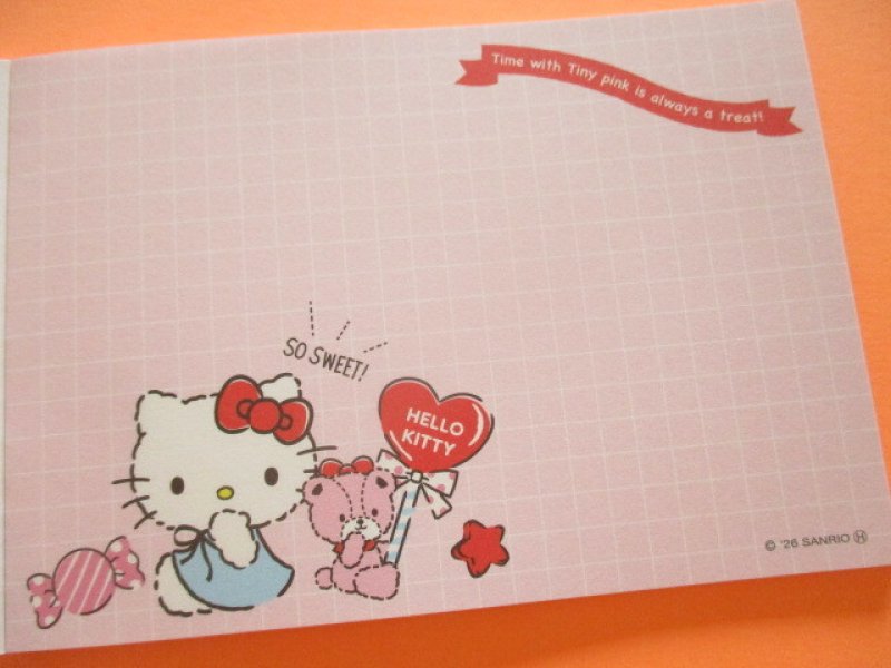 Photo3: Kawaii Cute Medium Memo Pad Hello Kitty Sanrio *Red (S2854457)