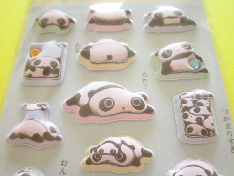 Photo1: Kawaii Cute もっと!Funi Funi Stickers Sheet San-x *たれぱんだ (SE74001)