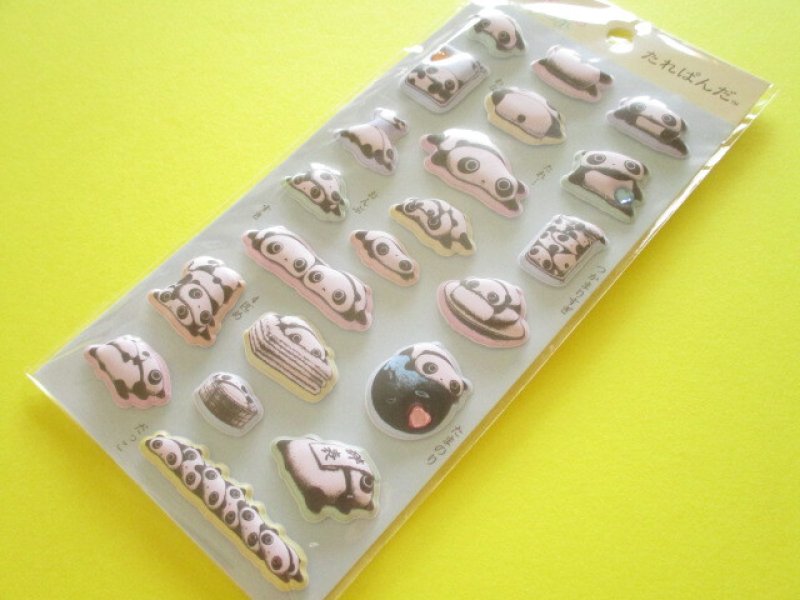 Photo1: Kawaii Cute もっと！Funi Funi Stickers Sheet San-x *たれぱんだ (SE74001) (1)